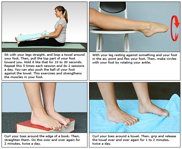 Exercises that can help with heel pain